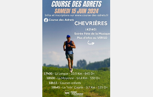 Trail des Adrets 