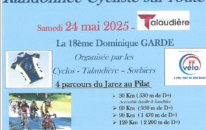 Cyclosportive la dominique GARDE