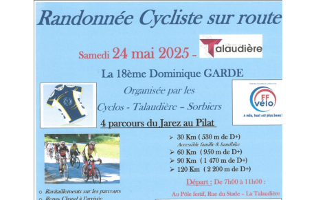 Cyclosportive la dominique GARDE